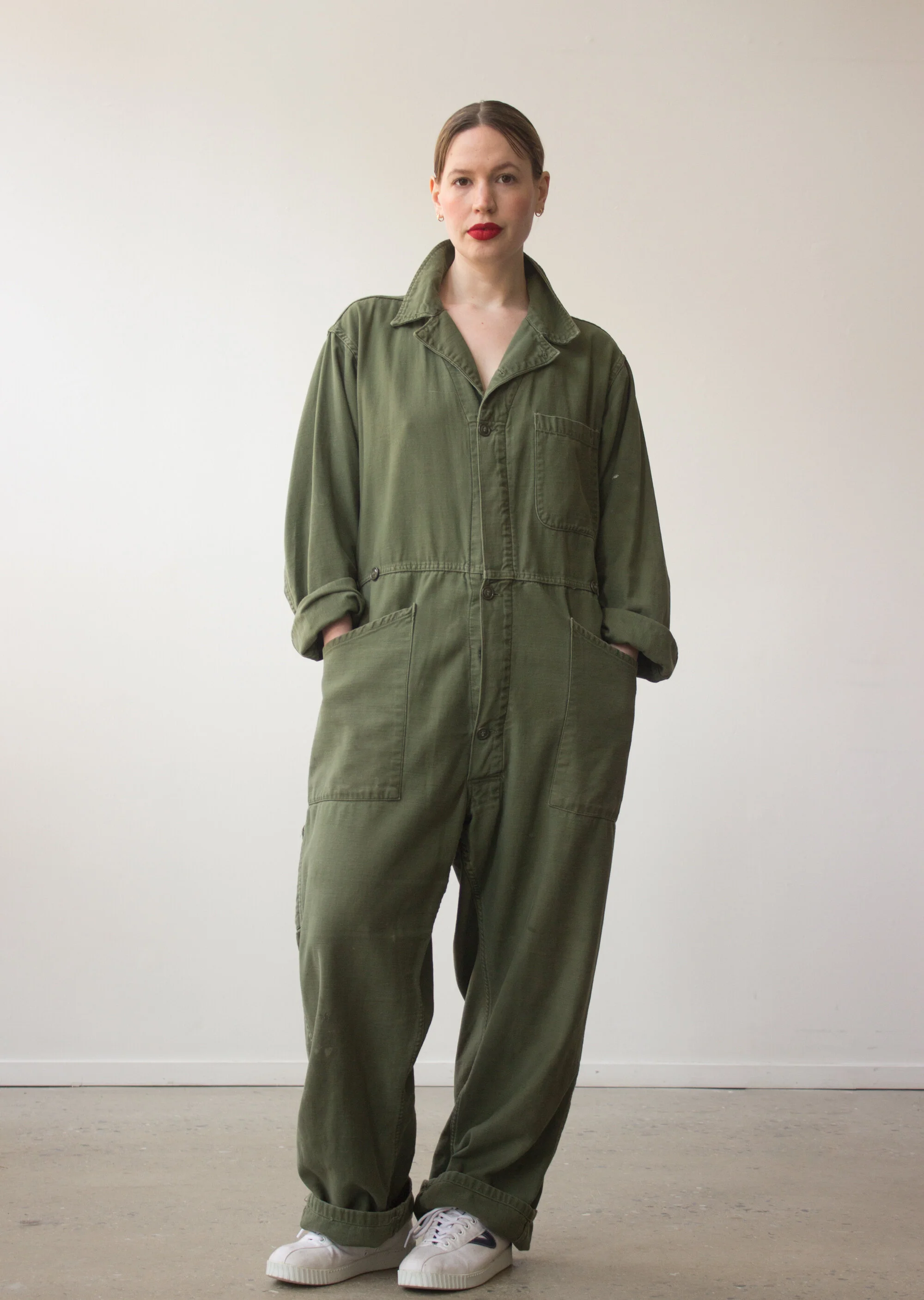 1970s Army Issue Cotton Coveralls — Wayward Collection 1970s Army Issue Cotton Coveralls — Wayward Collection